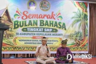 51 SMP Terlibat, Semarak Bulan Bahasa Meranti Angkat Sastra Melayu