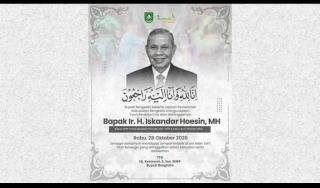 Bupati Kasmarni Sampaikan Belasungkawa atas Wafatnya Iskandar Hoesin